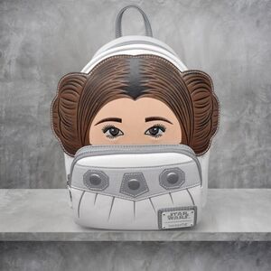 Loungefly Princess Leia Star Wars Cosplay Backpack